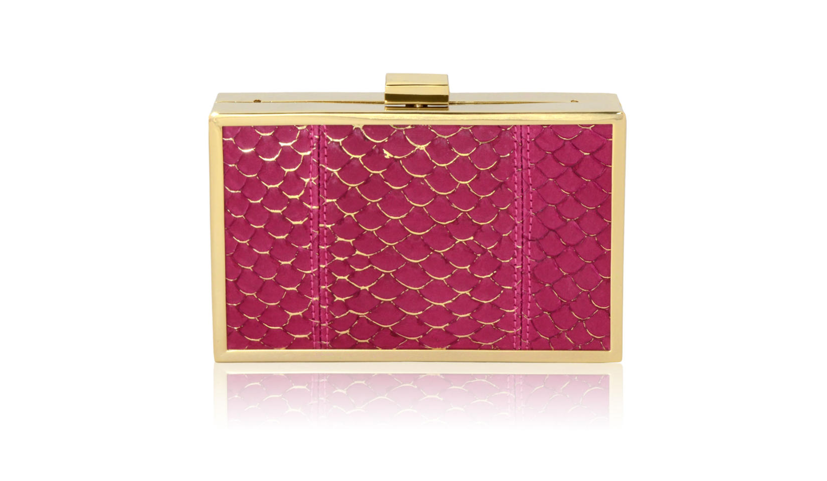 crc-188-sr-sangria-pink-corsica-minaudiere-stylish-clutch-exotic-gold-accented-handbag
